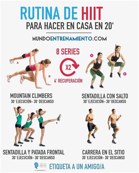 MundoEntrenamiento On Instagram Otra Rutina HIIT Para Entrenar