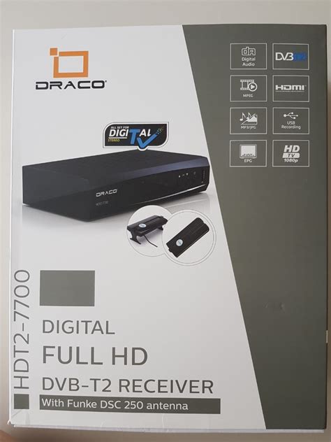 Draco Digital Full Hd Dvb T Receiver Tv Home Appliances Tv