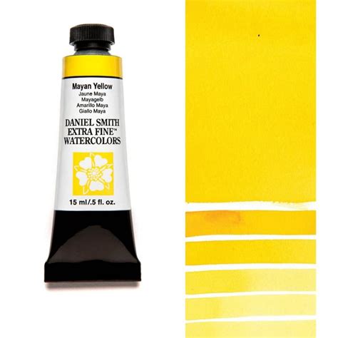 Daniel Smith Extra Fine Watercolor Mayan Yellow Ml Tube Jerry S