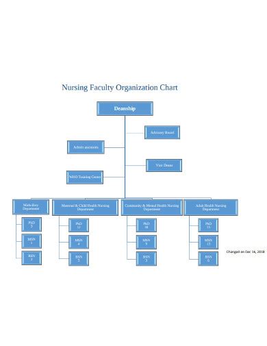 5 Nursing Organizational Chart Templates In PDF 37835 Hot Sex Picture