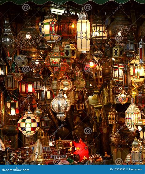 Arabic Lamps And Lanterns Stock Image Image Of Marrakech 16359095