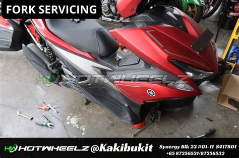 FORK SERVICING AEROX Motorcycles Motorcycle Accessories On Carousell