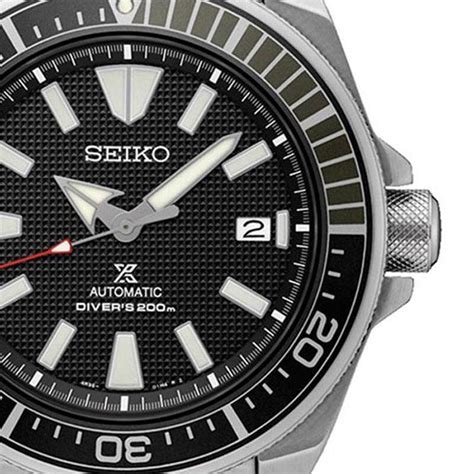 Reloj Seiko Prospex Diver S Samurai Autom Tico Esfera Negra Srpf K