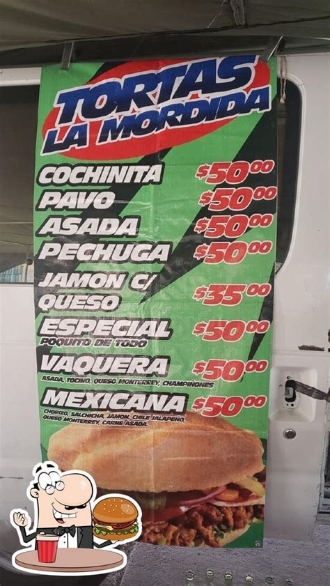 Menu At Tortas La Mordida Restaurant Mexicali C Alvarado 500