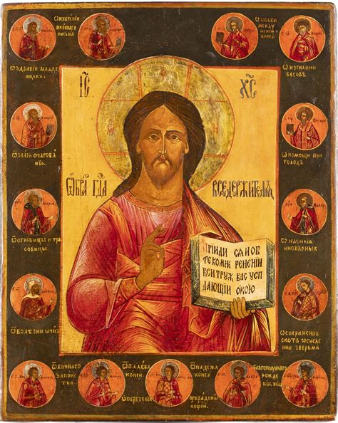 Art Icons From The Orthodox World Grosse Ikone Mit Christus