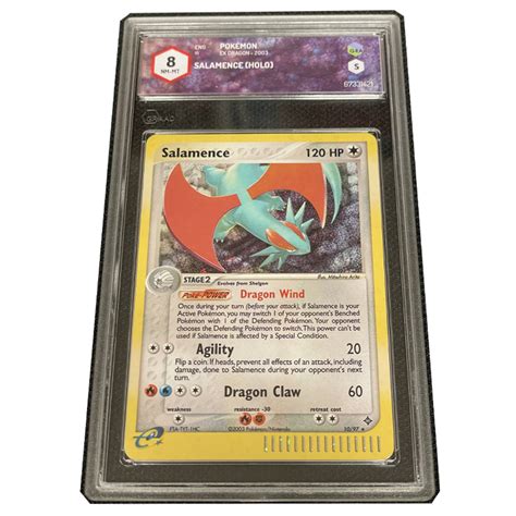 Pokémon TCG Salamence holo Ex Dragon GRAAD 8 eng Magicians Circle