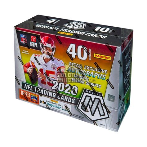 2020 Panini Mosaic Football Mega Box Target Version Steel City