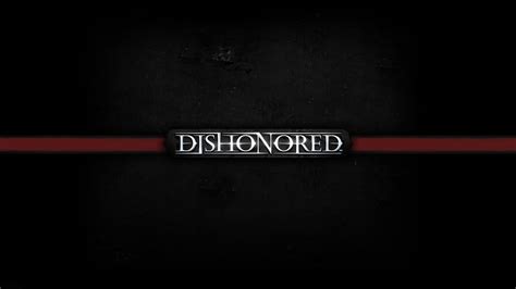 Dishonored Abstract Game Logo Background Wallpapers Hd Desktop And