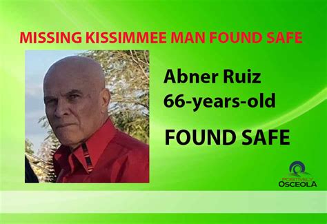 Update Missing 66 Year Old Man With Alzheimers Found Safe