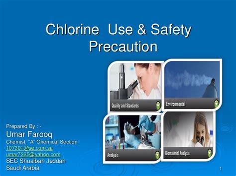 Chlorine uses & safety