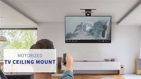 Retractable Ceiling Tv Mounts For Flat Screens Two Birds Home