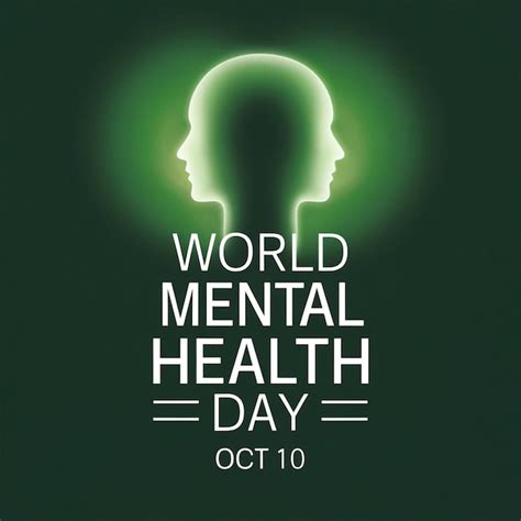 World Mental Health Day 2024 Premium Ai Generated Vector