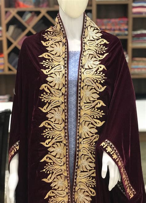 Wine Velvet Cape Royal Kashmir Orni Woman Shawl Wine Velvet Etsy