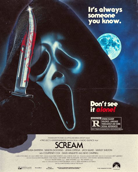 Scream 2022 2405x3000 By Creepy Duck Designs Rmovieposterporn