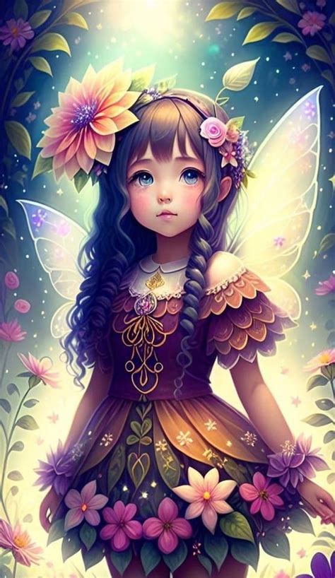 Pin On Hello 🌈🌟⭐️💫 Cute Fairy Fairy Art Cute Fantasy Creatures