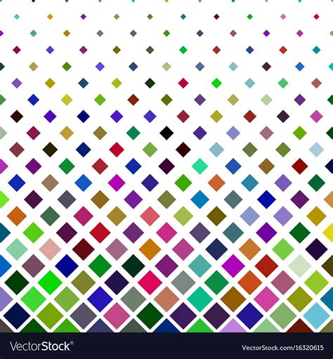 Colorful square pattern background - from Vector Image