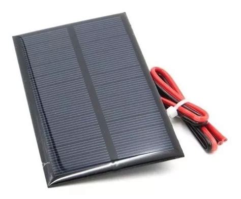 Mini Placa Painel Célula Solar Energia Fotovoltaica 5v 1w Blutu