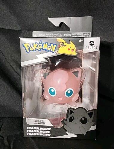 Pokemon Select Translucent Jigglypuff Action Figure Toy Ebay