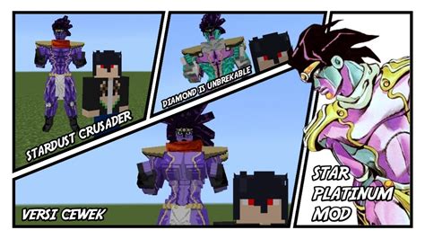 Addon Jojo Bizarre Adventure Minecraft Youtube