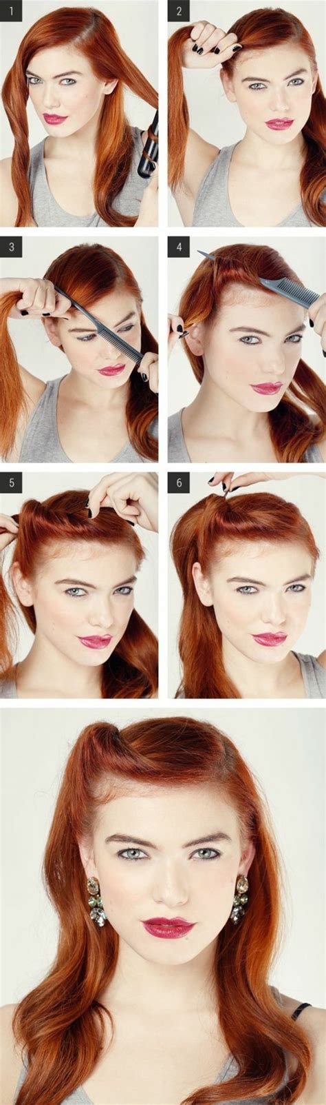 Une Coiffure Simple Et Rapide 56 Variantes En Photos Et Vidéos