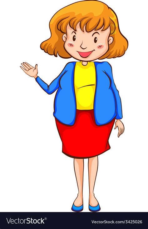 Smiling Teacher Clipart