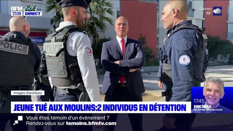 Jeune assassiné aux Moulins trois individus mis en examen