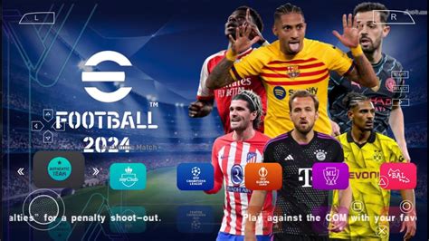 Pes Ppsspp Efootball Europeu Atualizado E Novas Transfer Ncia