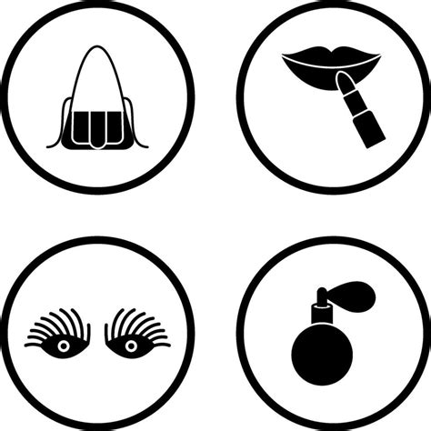 Bag And Beauty Icon Vector Art At Vecteezy