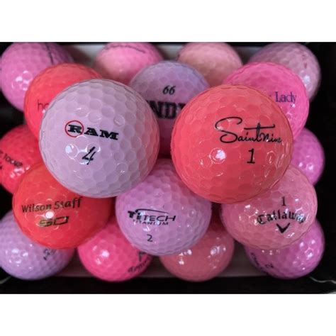 Pink Golf Balls Pink Premier Lakeballs Ltd