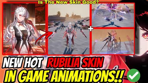 NEW RUBILIA SKIN ANIMATIONS Tower Of Fantasy YouTube