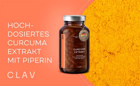 Kurkuma Kapseln Hochdosiert 120 Kapseln 95 Curcumin Extrakt