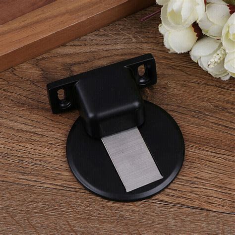 Premium Stainless Steel Strong Magnetic Door Stopper Floor Mount