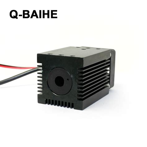 Q BAIHE 12V 405nm 300mw Violet Blue Laser Dot Module With Driver Out