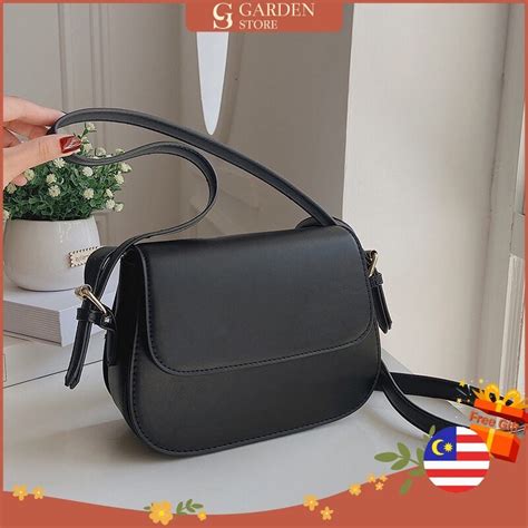 Gs Classy Elegant Fashion Vintage Premium Pu Leather Sling Bag Shoulder