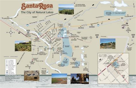 Santa Rosa Map | Santa rosa, State parks, Vacation