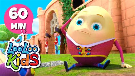 Humpty Dumpty Great Nursery Rhymes For Children Looloo Kids Youtube