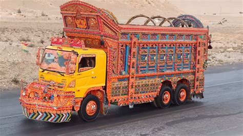 Decorated Hino Fm J Trucks Truck Of Balochistan Hino Truck