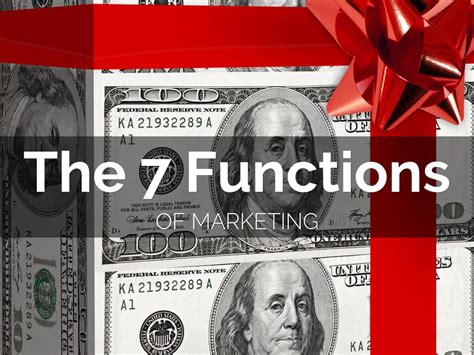 The 7 Functions Of Marketing By Mrspaigewyckoff