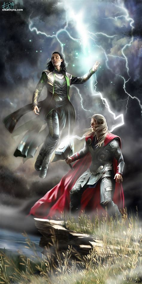 Lightning By Eleathyra On Deviantart Marvel Thor Loki Marvel Loki Fanart