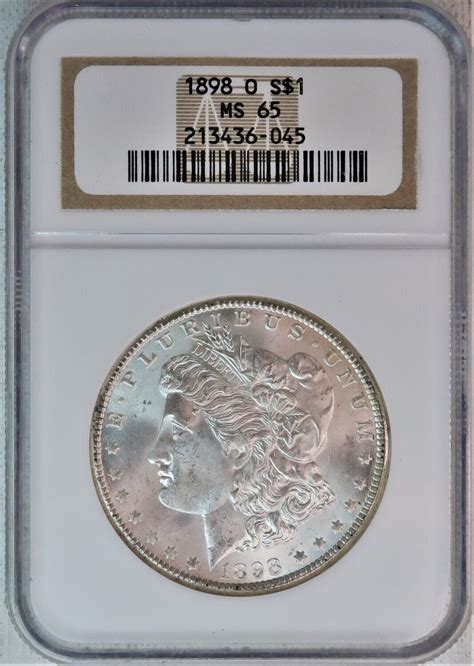 O Morgan Dollar Silver Ngc Ms