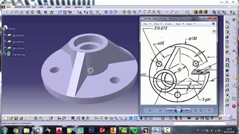 Belajar Catia 3dimensi Pemula 19 Teknik Mesin Youtube