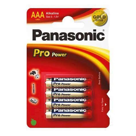 Panasonic Lr Aaa Pro Power Alkaline Batterier