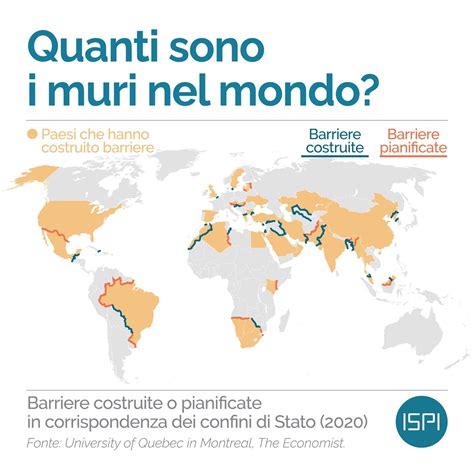 Quanti Sono I Muri Nel Mondo Ispi