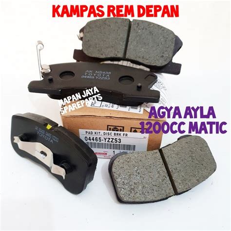 Jual KAMPAS REM DEPAN AGYA AYLA MATIK ORIGINAL TOYOTA DAIHATSU Di Lapak