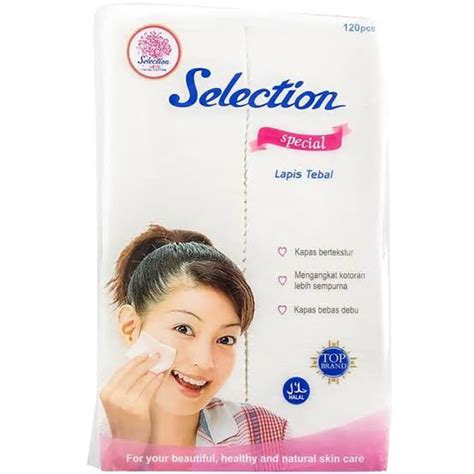 Jual Selection Kapas Facial Cotton Series Kapas Tipis Bulat Kotak