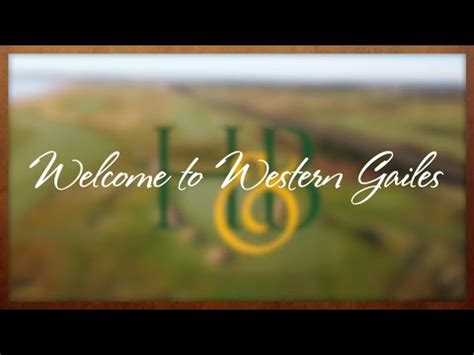 Welcome To Western Gailes Golf Club Youtube