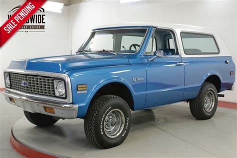 1971 Chevrolet Blazer Worldwide Vintage Autos