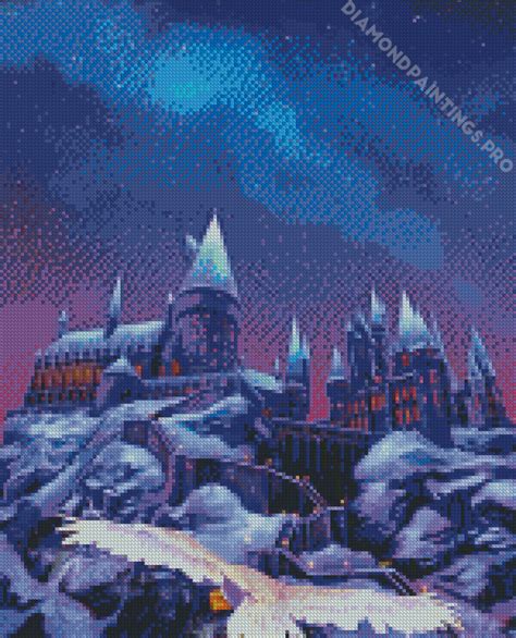 Hogwarts Castle Harry Potter - 5D Diamond Painting - DiamondPaintings.Pro