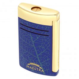 S T Dupont MaxiJet Partagas Blue Gold Jetflame Aansteker