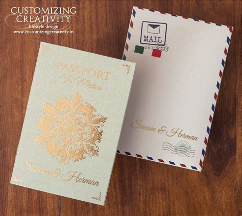 Customized Cards And Unique Wedding Invitations Customizing Creativity